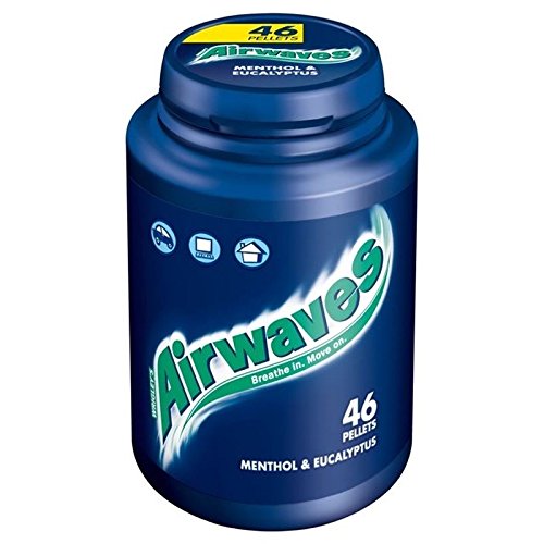 Airwaves Menthol & Eukalyptus 46 Pro Packung - Packung mit 2