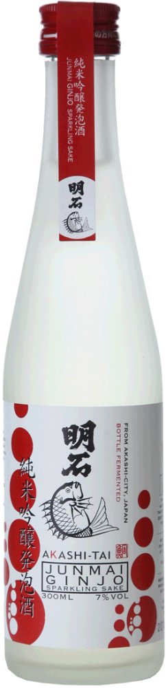 Akashi Junmai Ginjo Sparkling Sake 7%vol Akashi Junmai Ginjo Sparkling Sake 7%vol