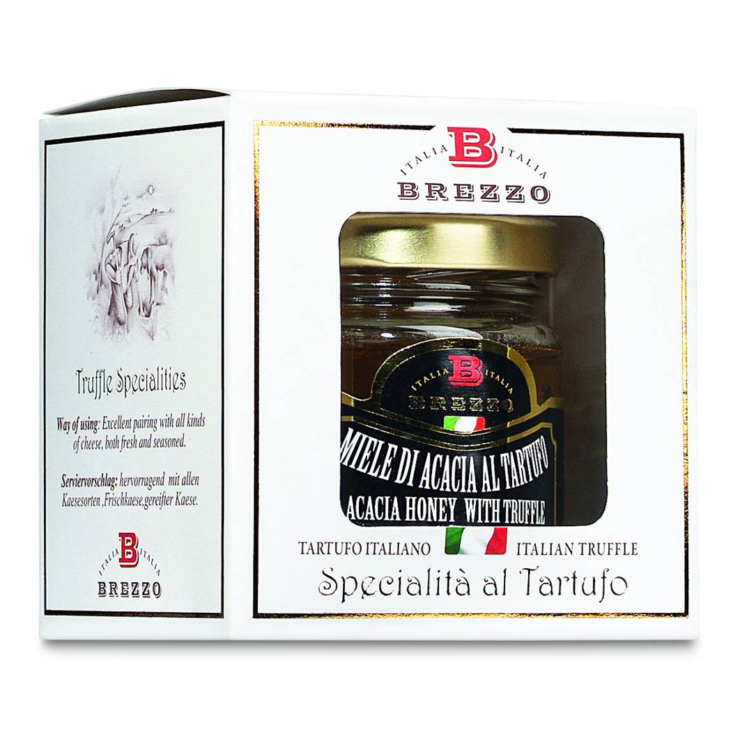 Akazienhonig mit Trüffelaroma Akazienhonig mit Trüffelaroma von APICOLTURA BREZZO s.r.l.