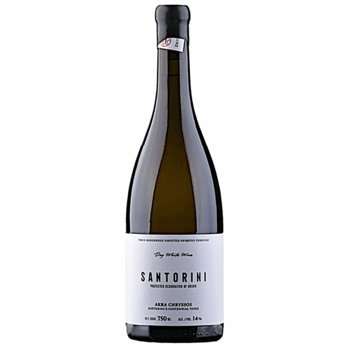 Akra Chryssos - Santorini Assyrtiko  Weiß 2022 - PDO -5 L - vin naturel