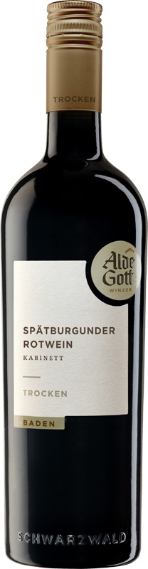 Alde Gott Spätburgunder Rotwein Kabinett trocken 0,75L