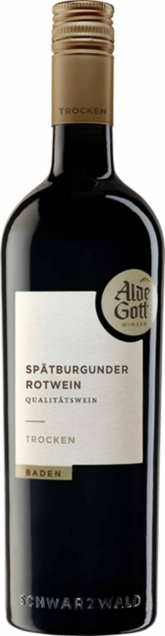 Alde Gott Spätburgunder Rotwein QbA 0,75l