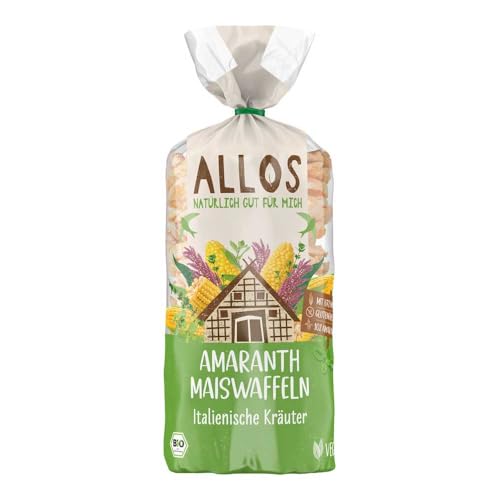 Allos Bio Amaranth Mais Waffeln italienische Kräuter (1 x 100 gr)