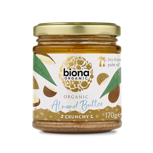 Almond Butter - Crunchy Organic 170 g