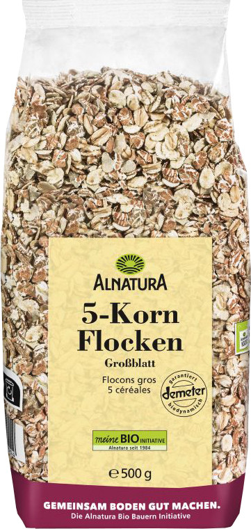 Alnatura Bio 5-Kornflocken 500G Alnatura Bio 5-Kornflocken 500G