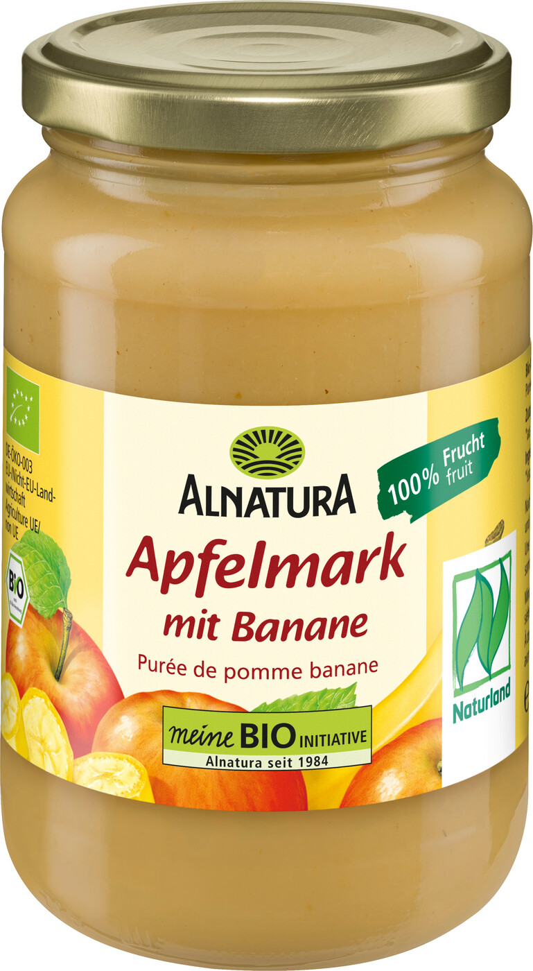 Alnatura Bio Apfelmark mit Banane 360G Alnatura Bio Apfelmark mit Banane 360G