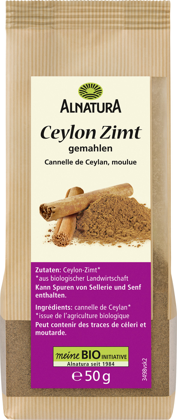 Alnatura Bio Ceylon Zimt gemahlen 50G