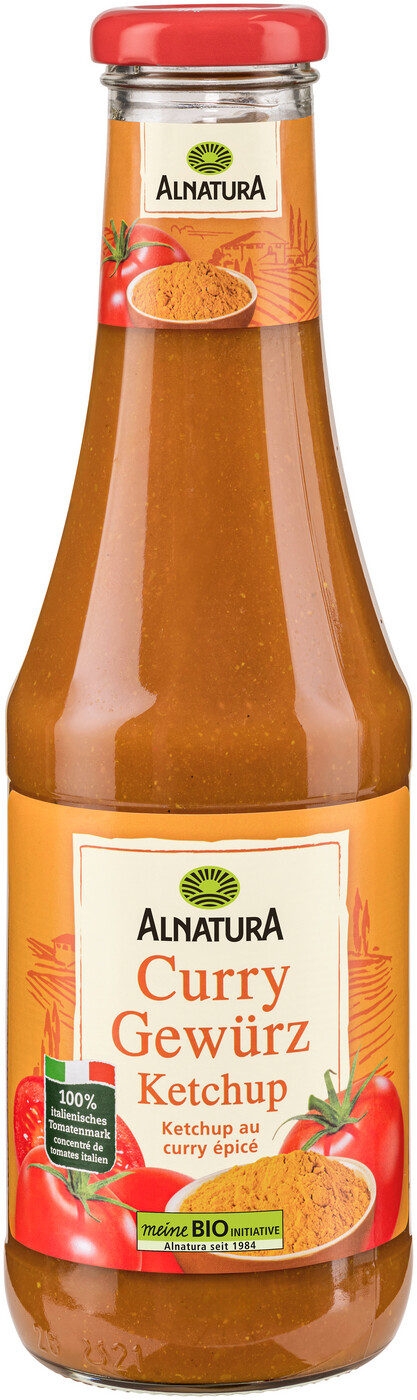 Alnatura Bio Curry Gewürz Ketchup 500ML Alnatura Bio Curry Gewürz Ketchup 500ML