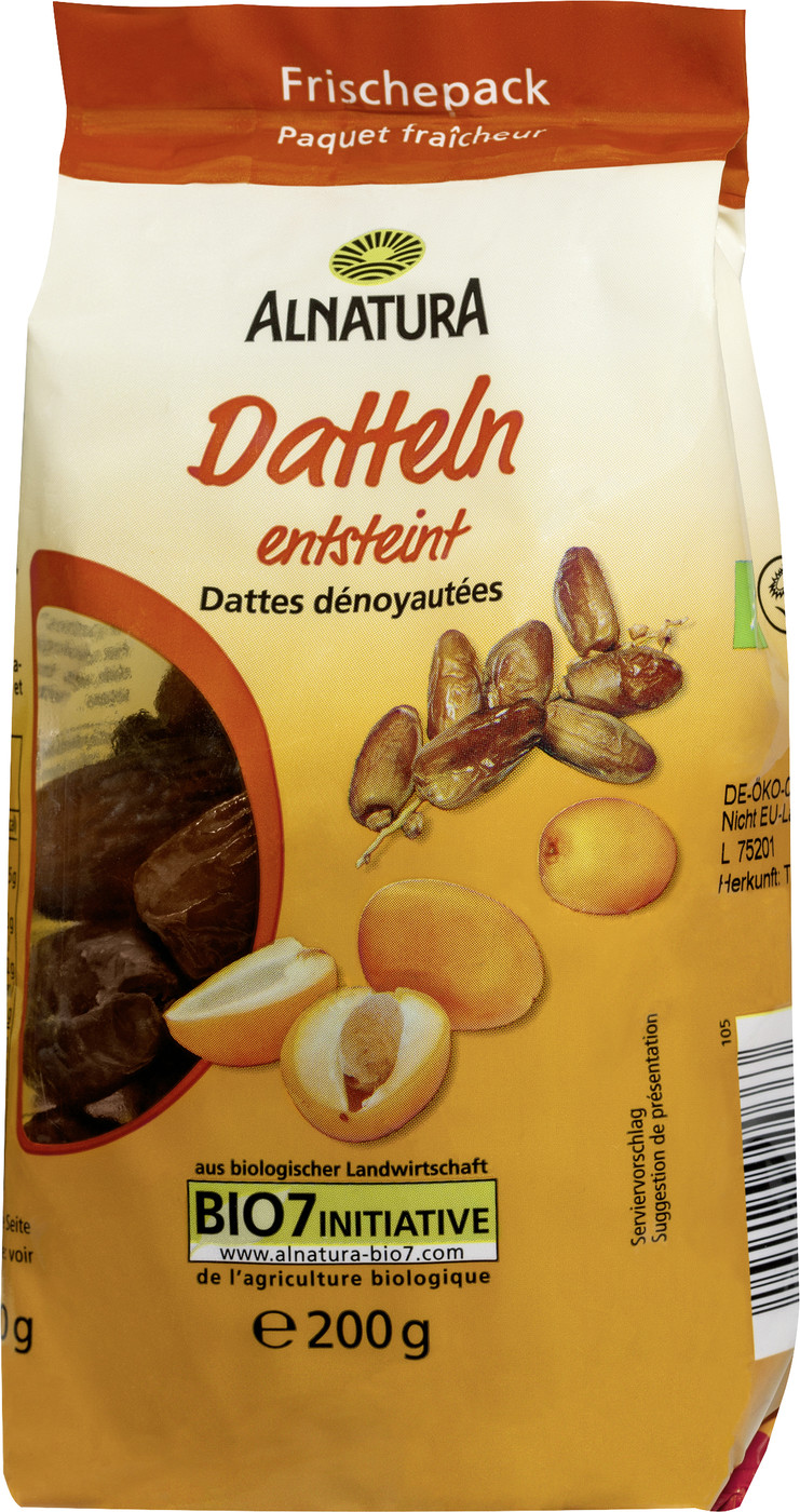 Alnatura Bio Datteln entsteint 200G Alnatura Bio Datteln entsteint 200G