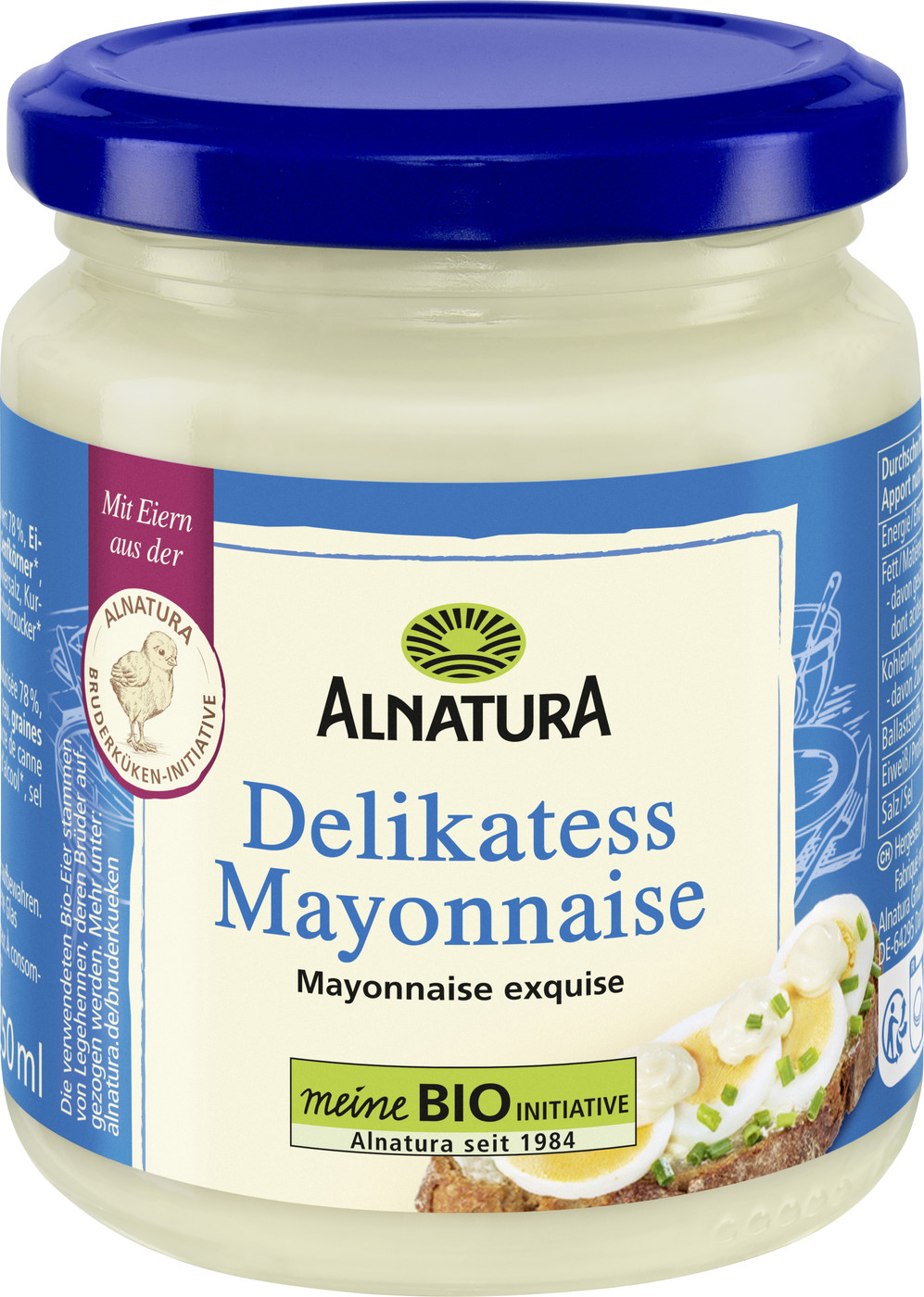 Alnatura Bio Delikatess Mayonnaise 250ML Alnatura Bio Delikatess Mayonnaise 250ML