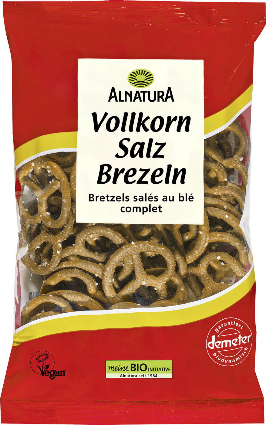 Alnatura Bio Demeter Vollkorn Brezeln 125G