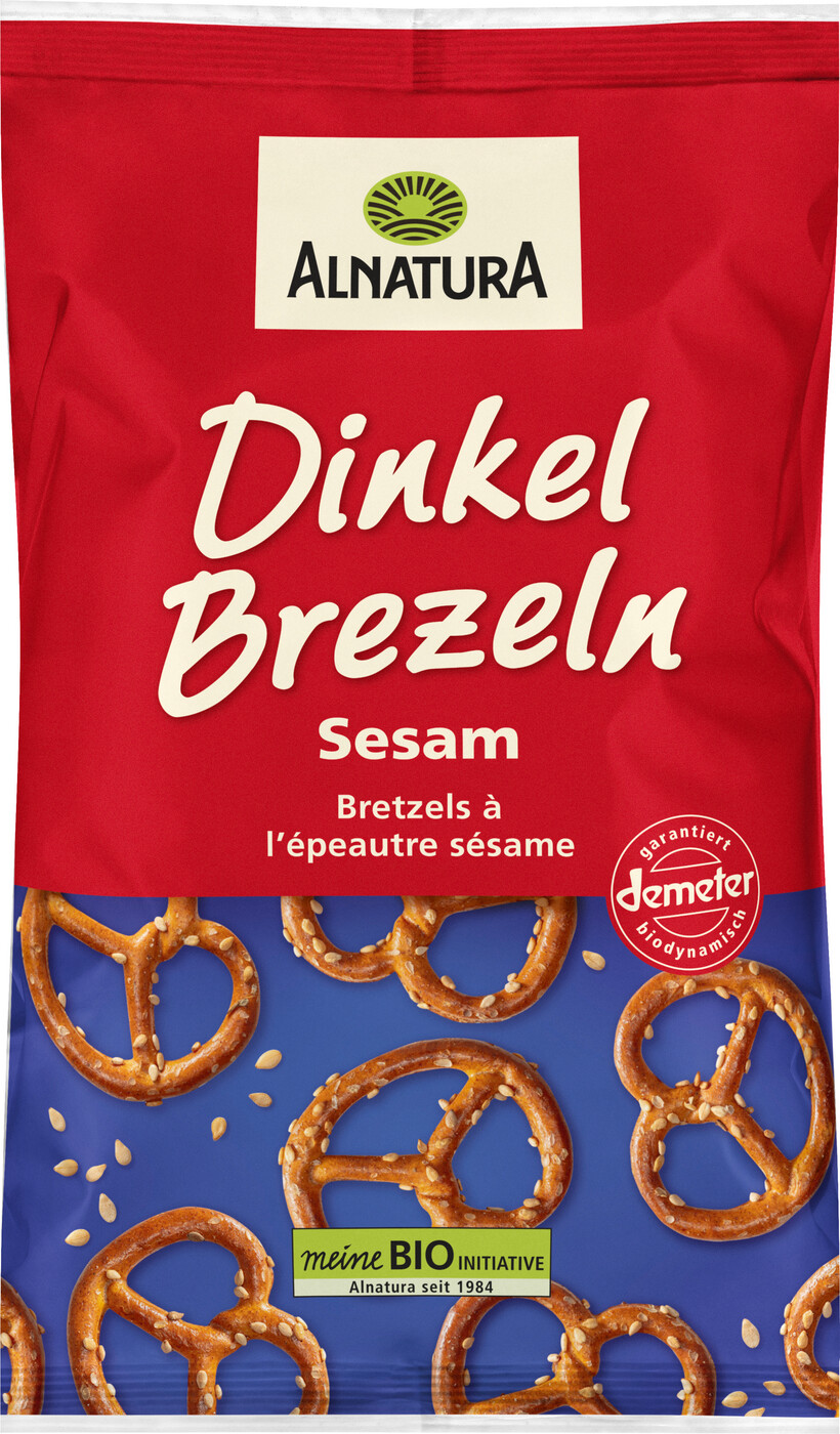 Alnatura Bio Dinkel Brezeln Sesam 125G