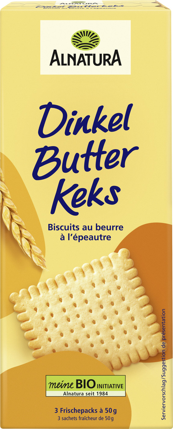 Alnatura Bio Dinkel Butterkeks 150G