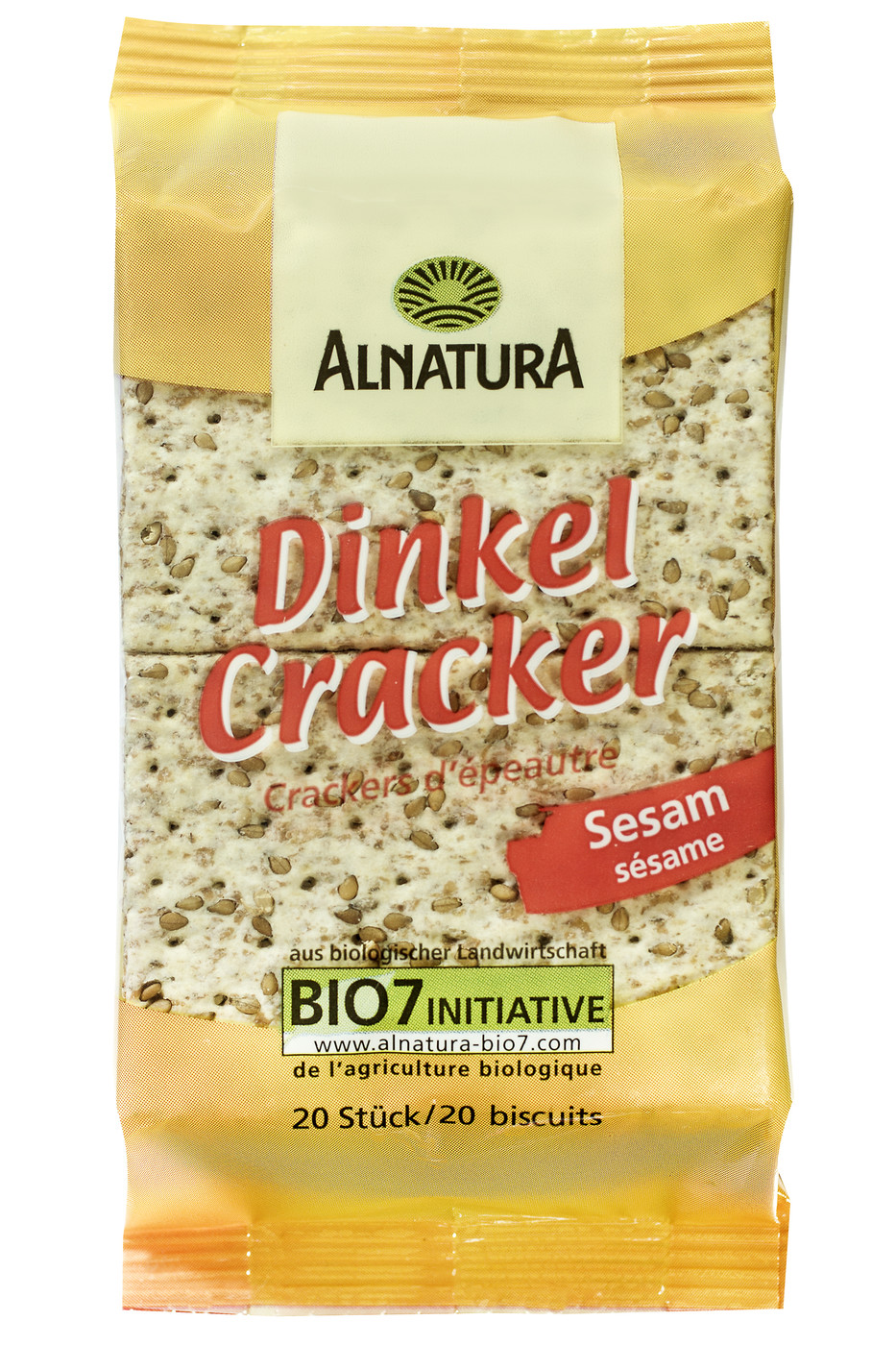 Alnatura Bio Dinkel Cracker Sesam 100G