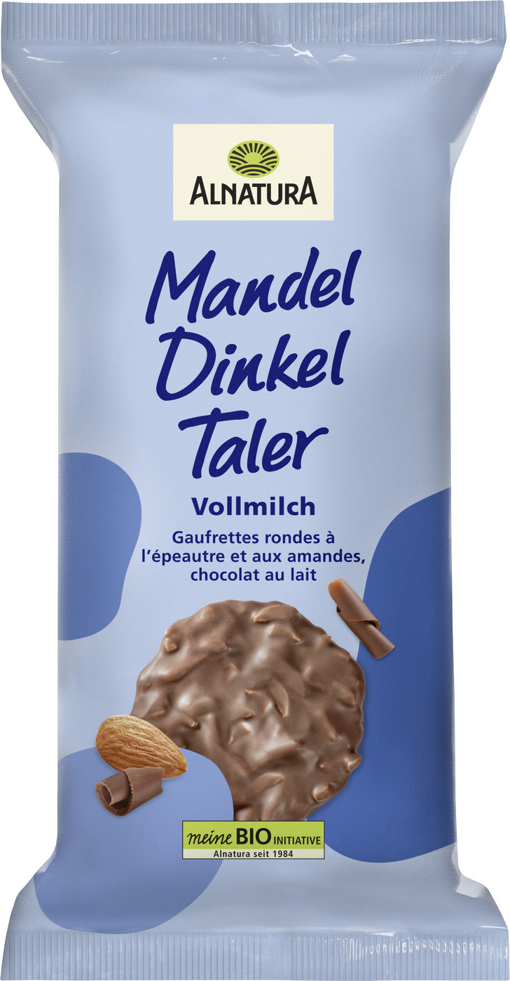 Alnatura Bio Dinkel Knusper Taler Vollmilch 100G