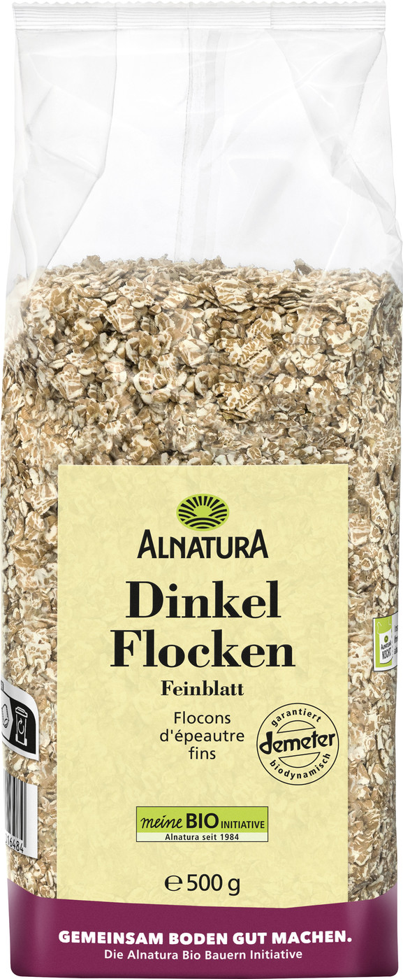 Alnatura Bio Dinkelflocken Feinblatt 500G Alnatura Bio Dinkelflocken Feinblatt 500G