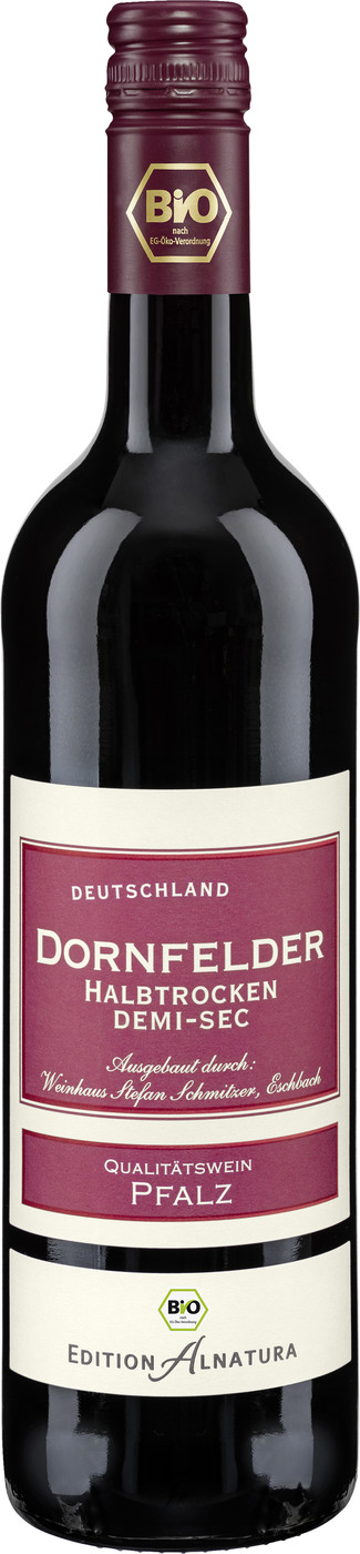 Alnatura Bio Dornfelder halbtrocken 0,75L Alnatura Bio Dornfelder halbtrocken 0,75L