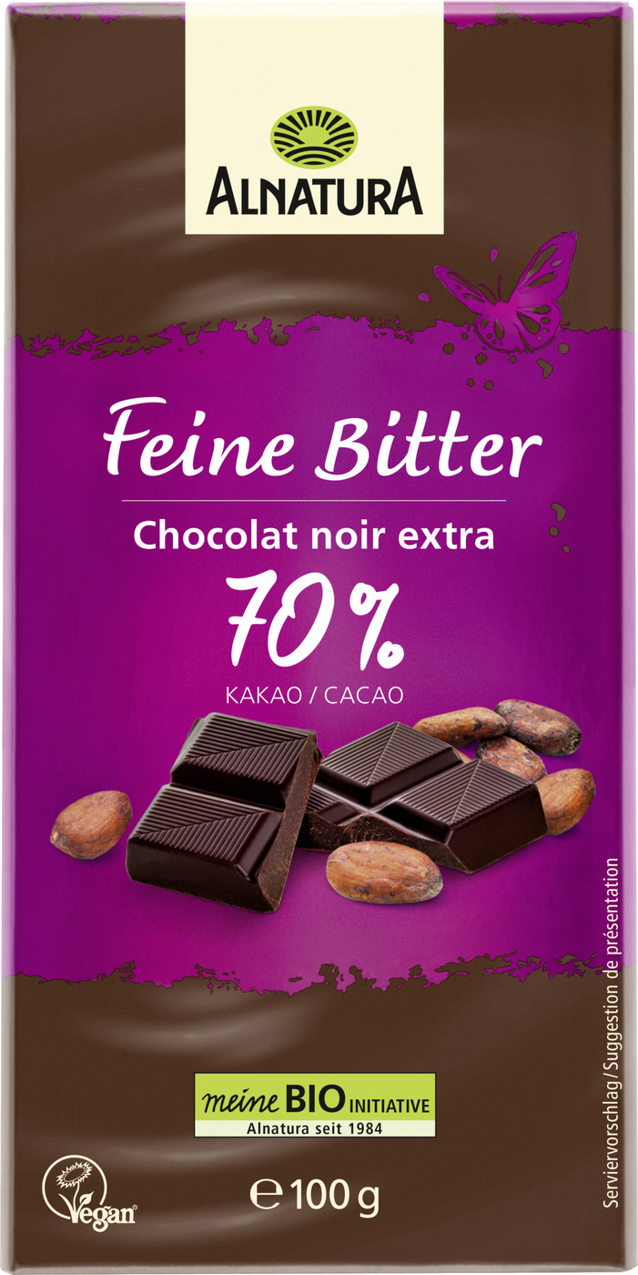 Alnatura Bio Feine Bitterschokolade 100G Alnatura Bio Feine Bitterschokolade 100G