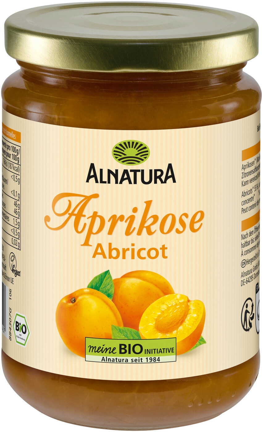 Alnatura Bio Fruchtaufstrich Aprikose 420G Alnatura Bio Fruchtaufstrich Aprikose 420G