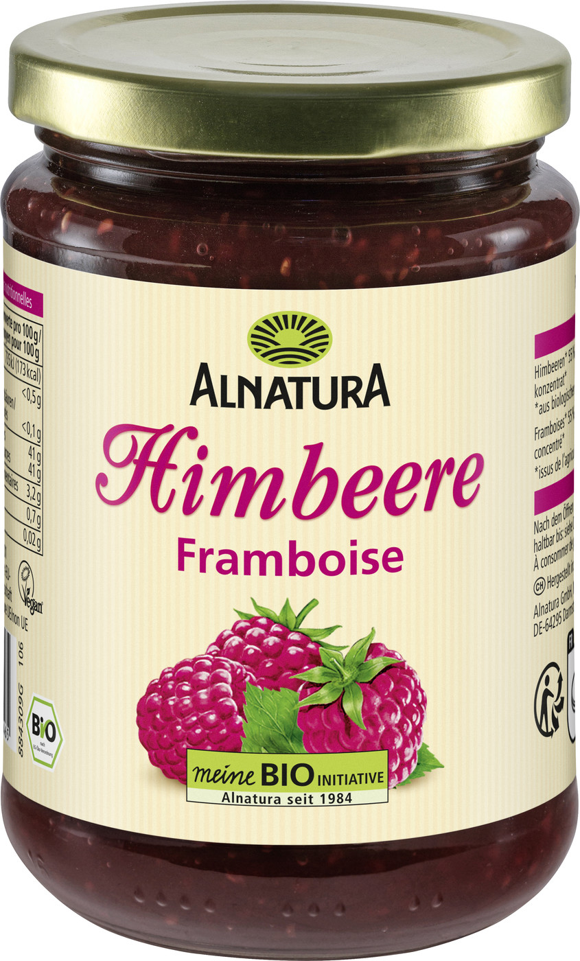 Alnatura Bio Fruchtaufstrich Himbeere 420G Alnatura Bio Fruchtaufstrich Himbeere 420G