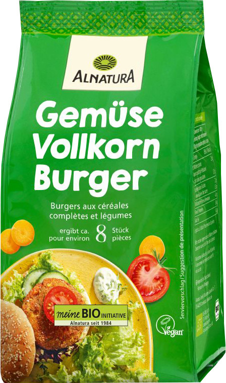 Alnatura Bio Gemüse Vollkorn Burger 210G