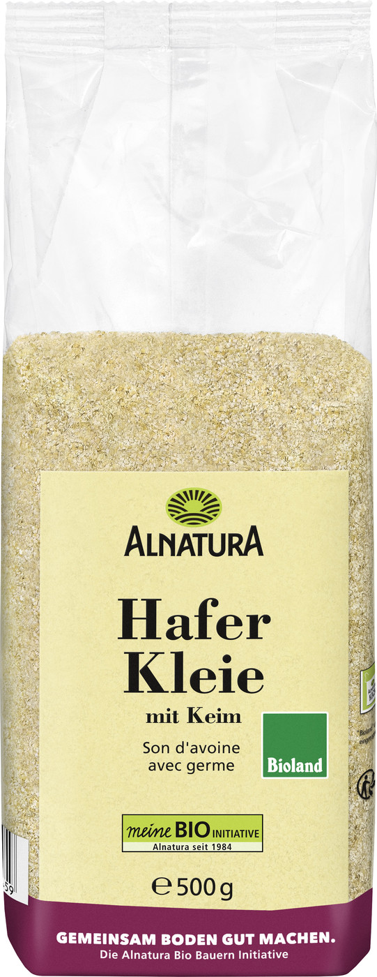 Alnatura Bio Haferkleie mit Keim 500G