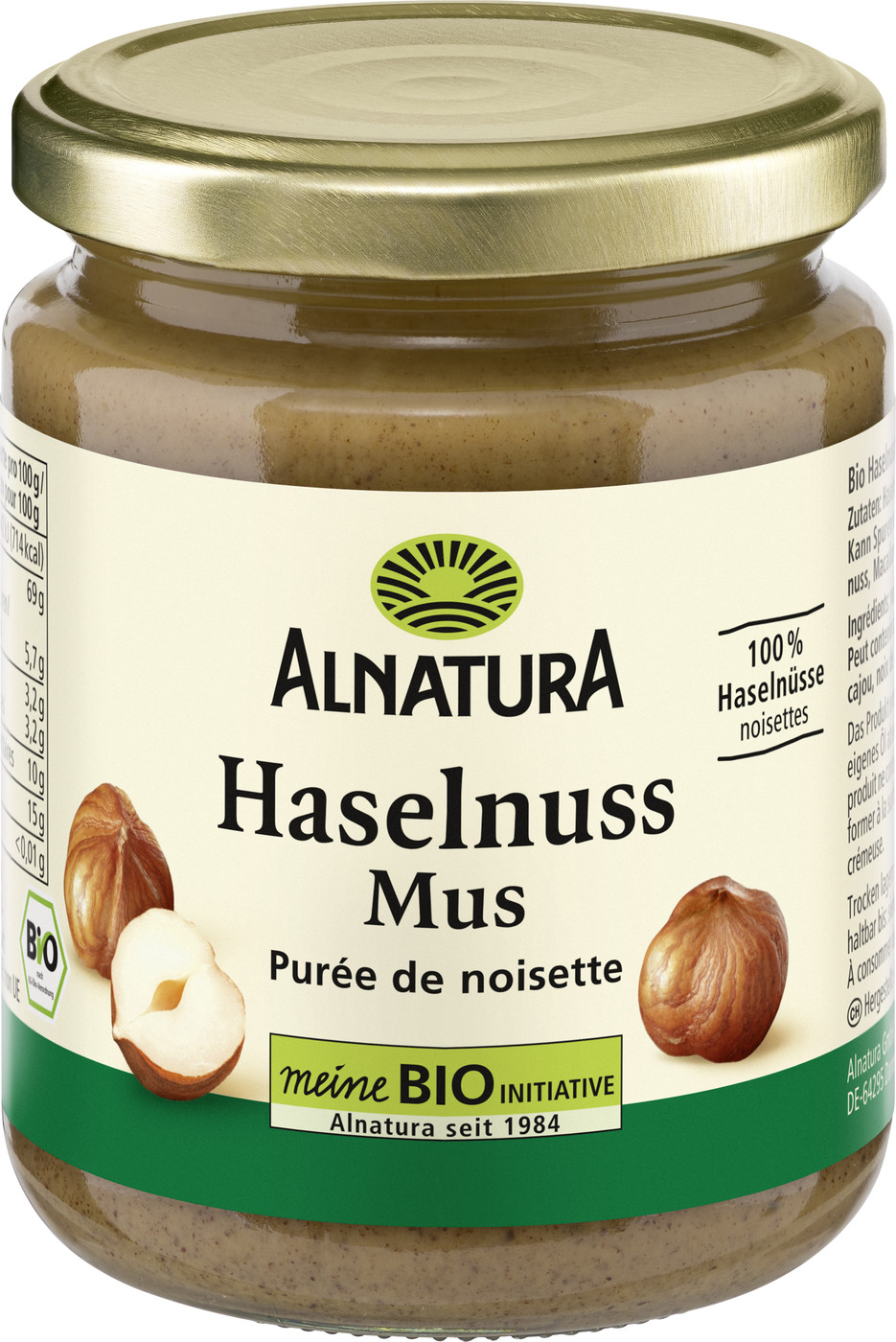 Alnatura Bio Haselnussmus 250G Alnatura Bio Haselnussmus 250G