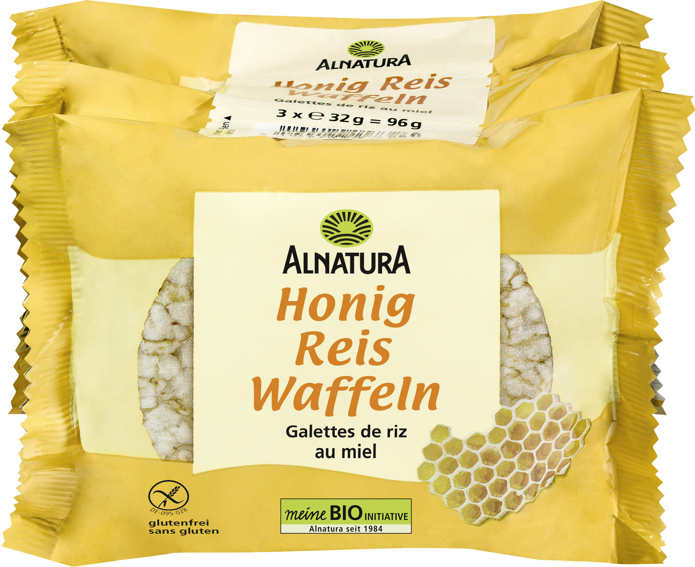 Alnatura Bio Honig Reis Waffeln 3ST 96G