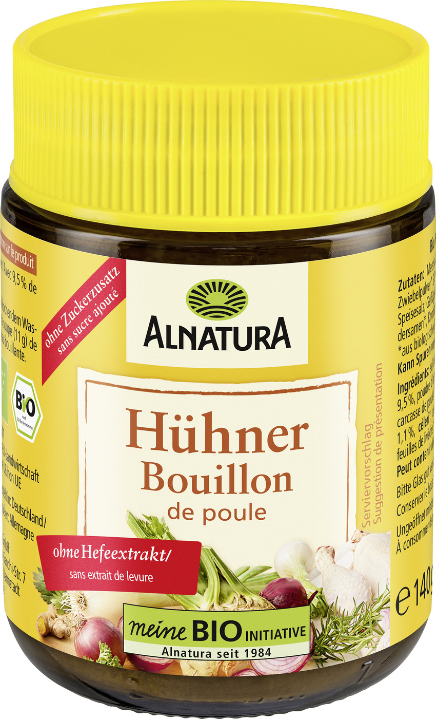 Alnatura Bio Hühner Bouillon 140G Alnatura Bio Hühner Bouillon 140G