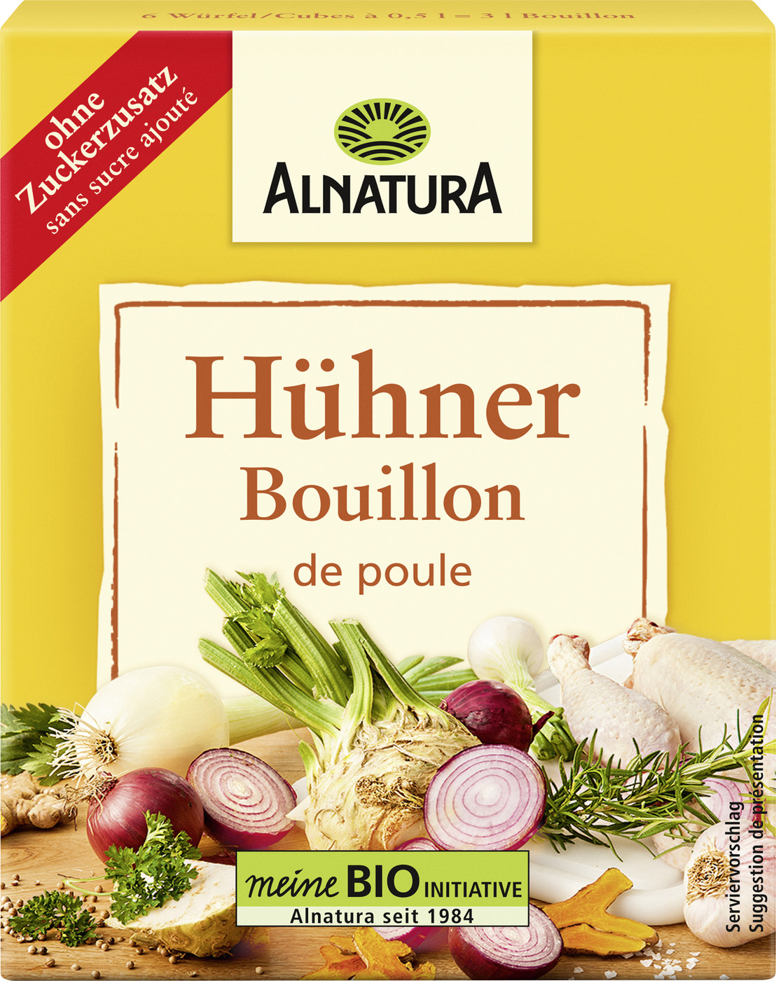Alnatura Bio Hühner Bouillon 6ST 66G Alnatura Bio Hühner Bouillon 6ST 66G