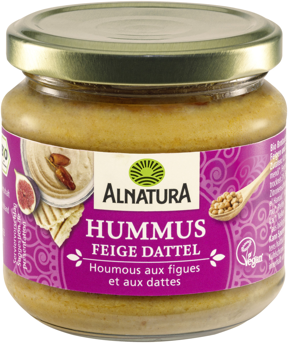 Alnatura Bio Hummus Feige-Dattel 180G
