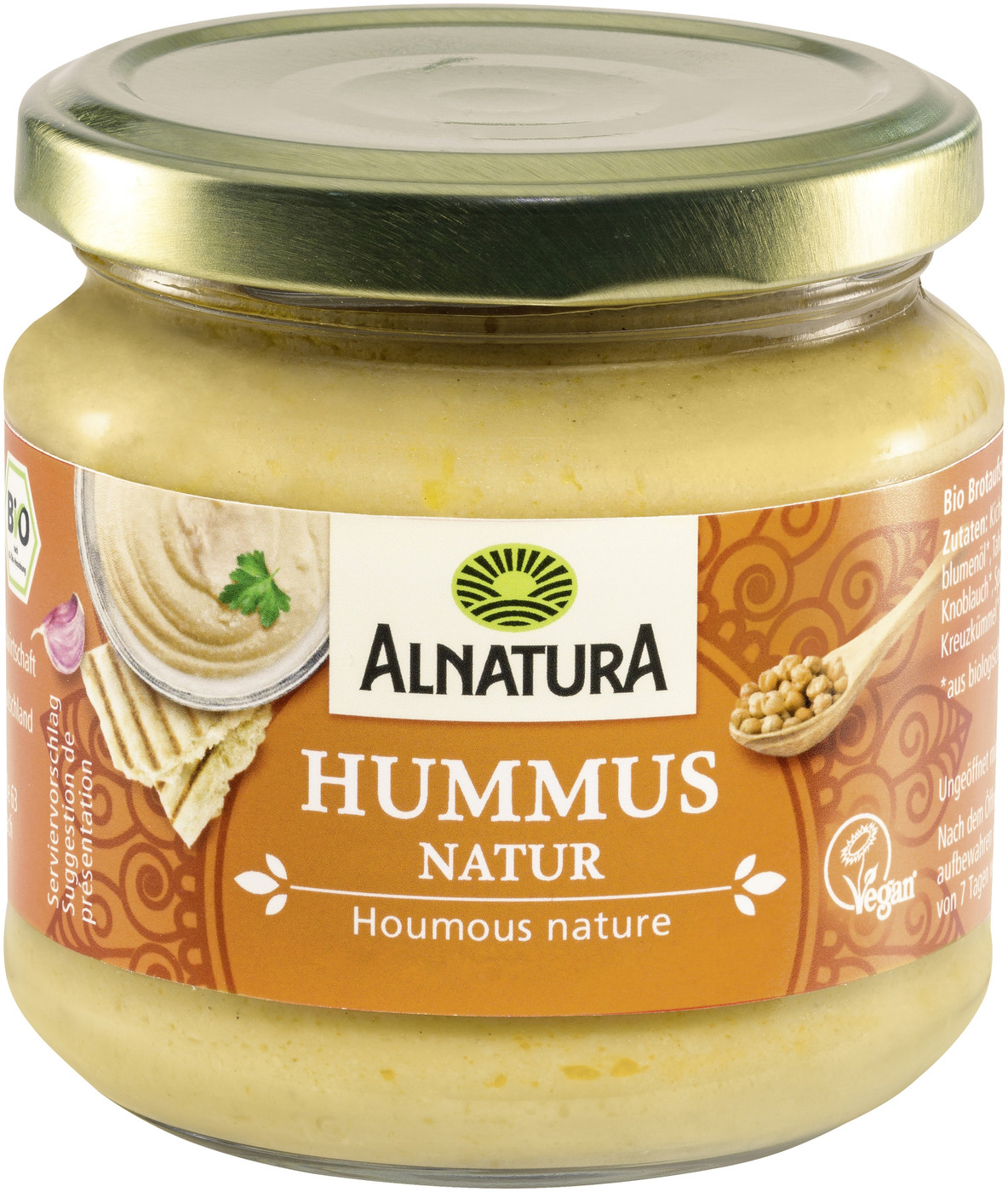 Alnatura Bio Hummus Natur 180G Alnatura Bio Hummus Natur 180G