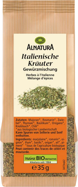 Alnatura Bio Italienische Kräuter Gewürzmischung 35G