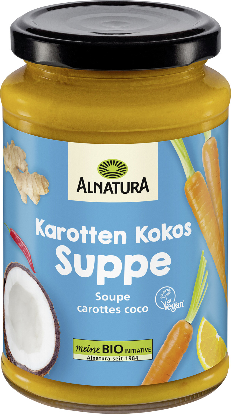 Alnatura Bio Karotten Kokos Suppe 375ML