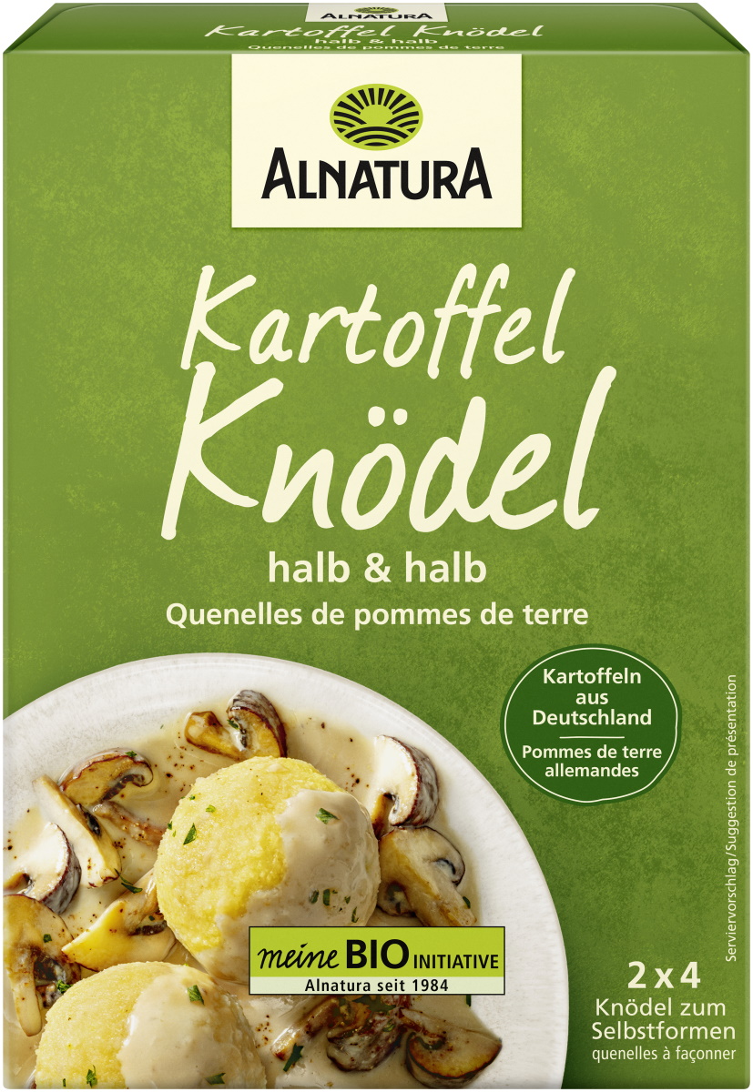 Alnatura Bio Kartoffelknödel halb & halb 225G