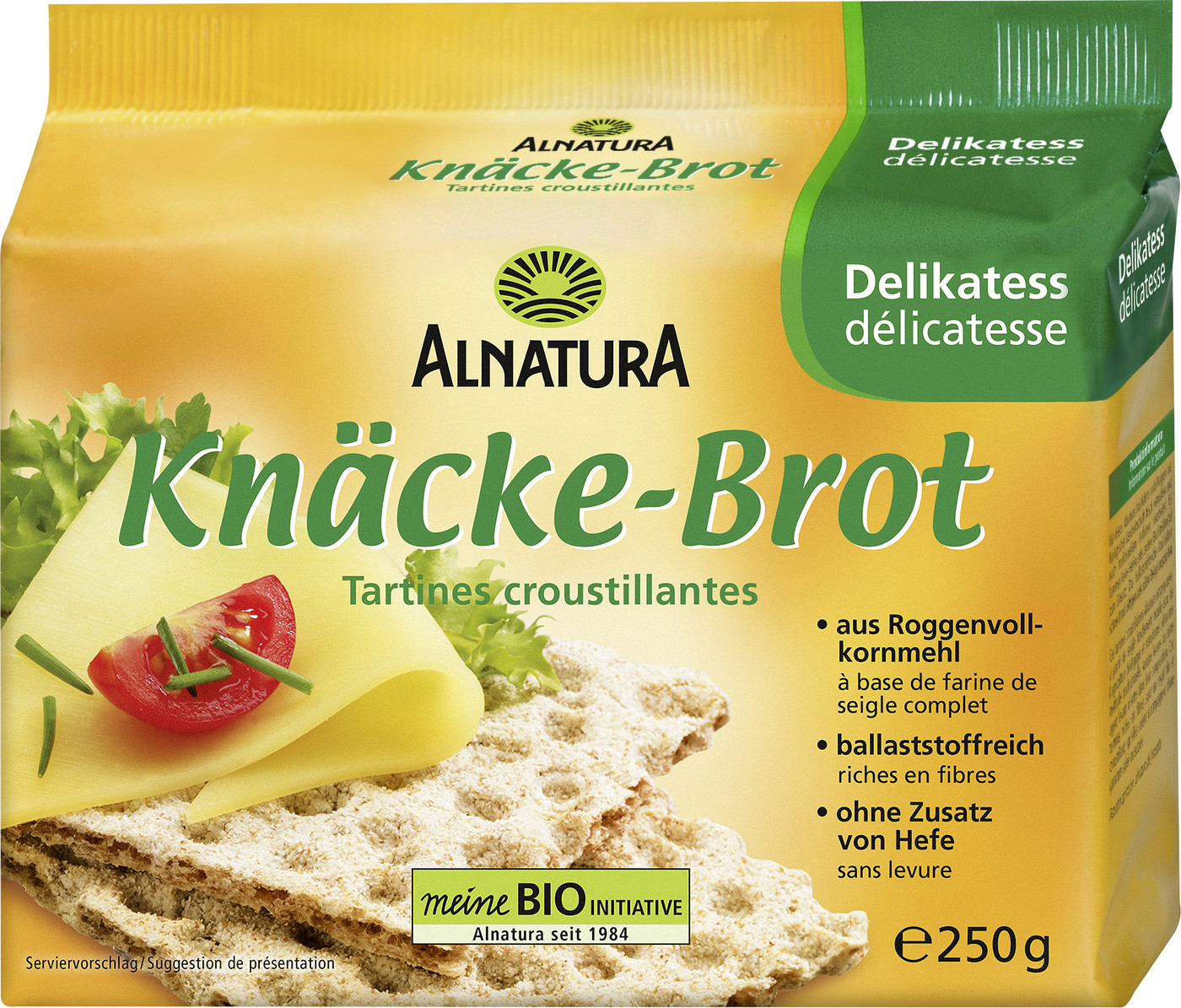 Alnatura Bio Knäcke-Brot Delikatess 250G Alnatura Bio Knäcke-Brot Delikatess 250G