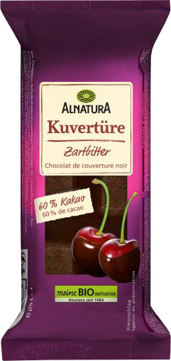 Alnatura Bio Kuvertüre Zartbitter 150G