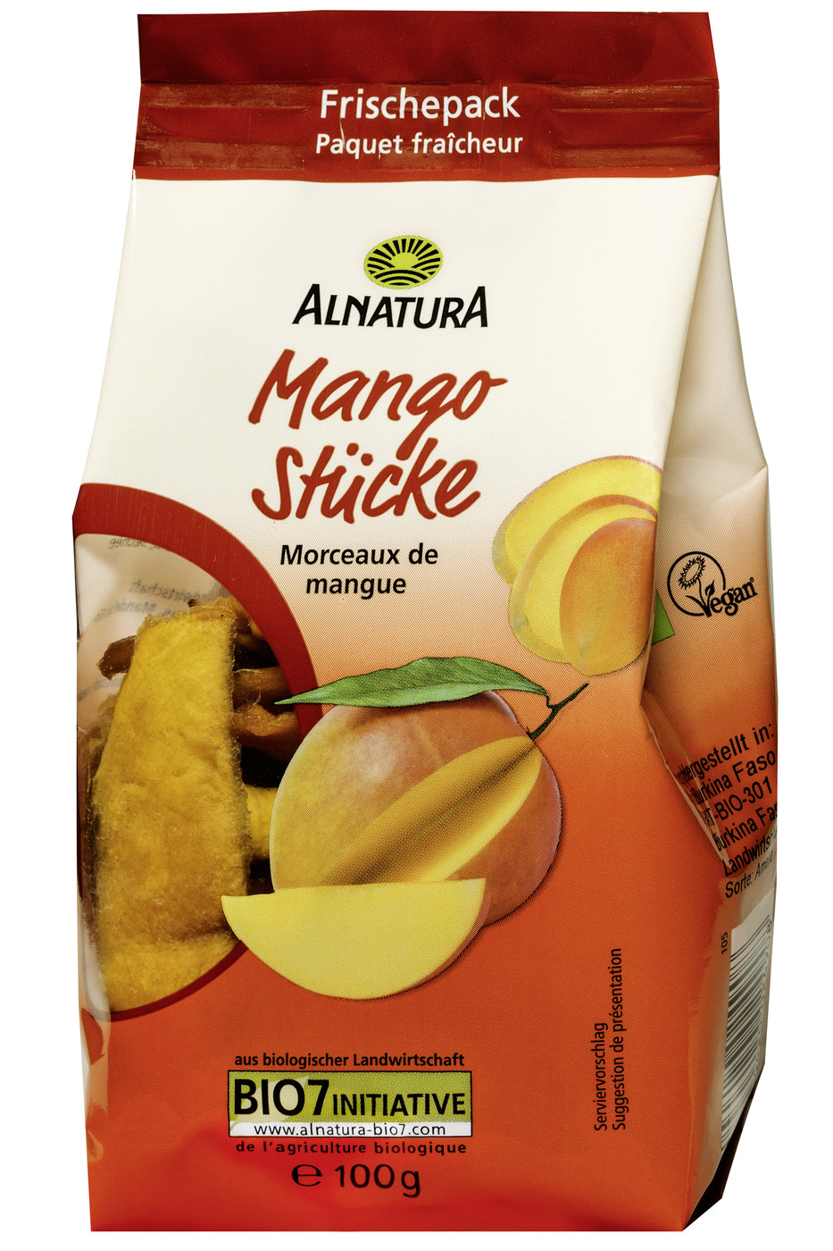 Alnatura Bio Mango Stücke 100G Alnatura Bio Mango Stücke 100G