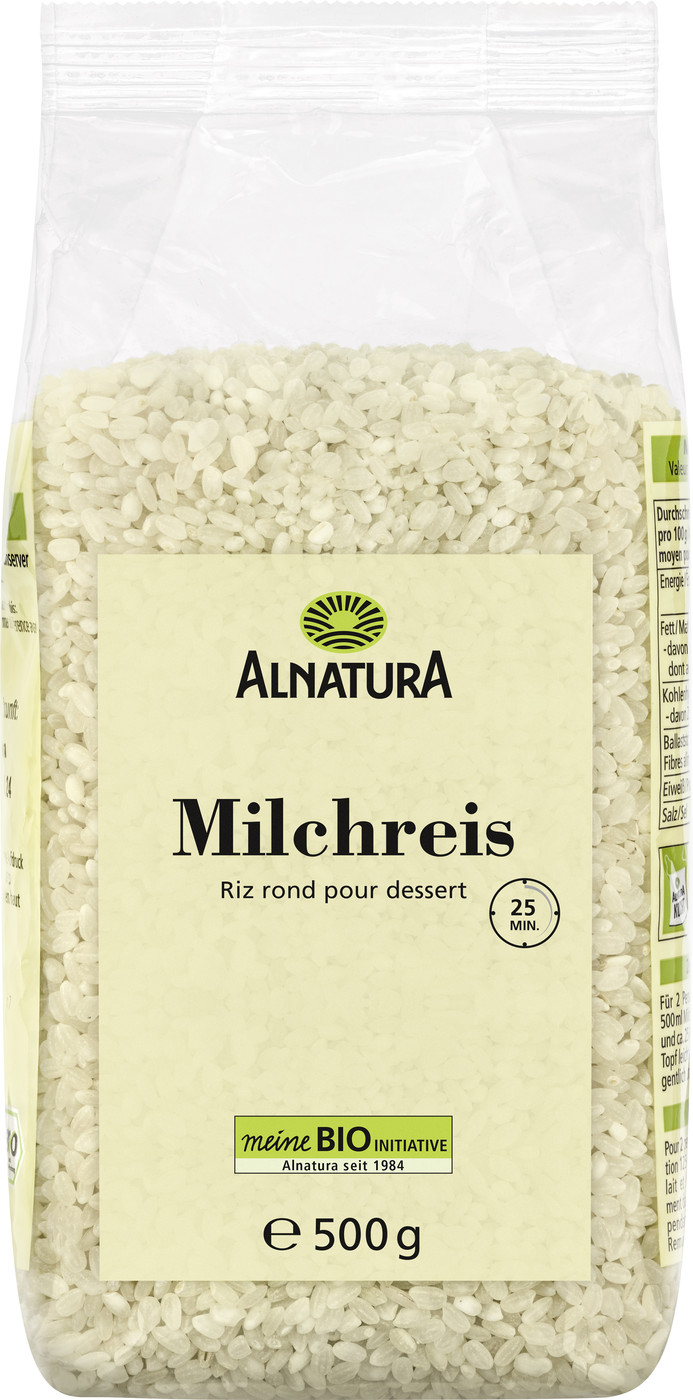 Alnatura Bio Milchreis 500G Alnatura Bio Milchreis 500G