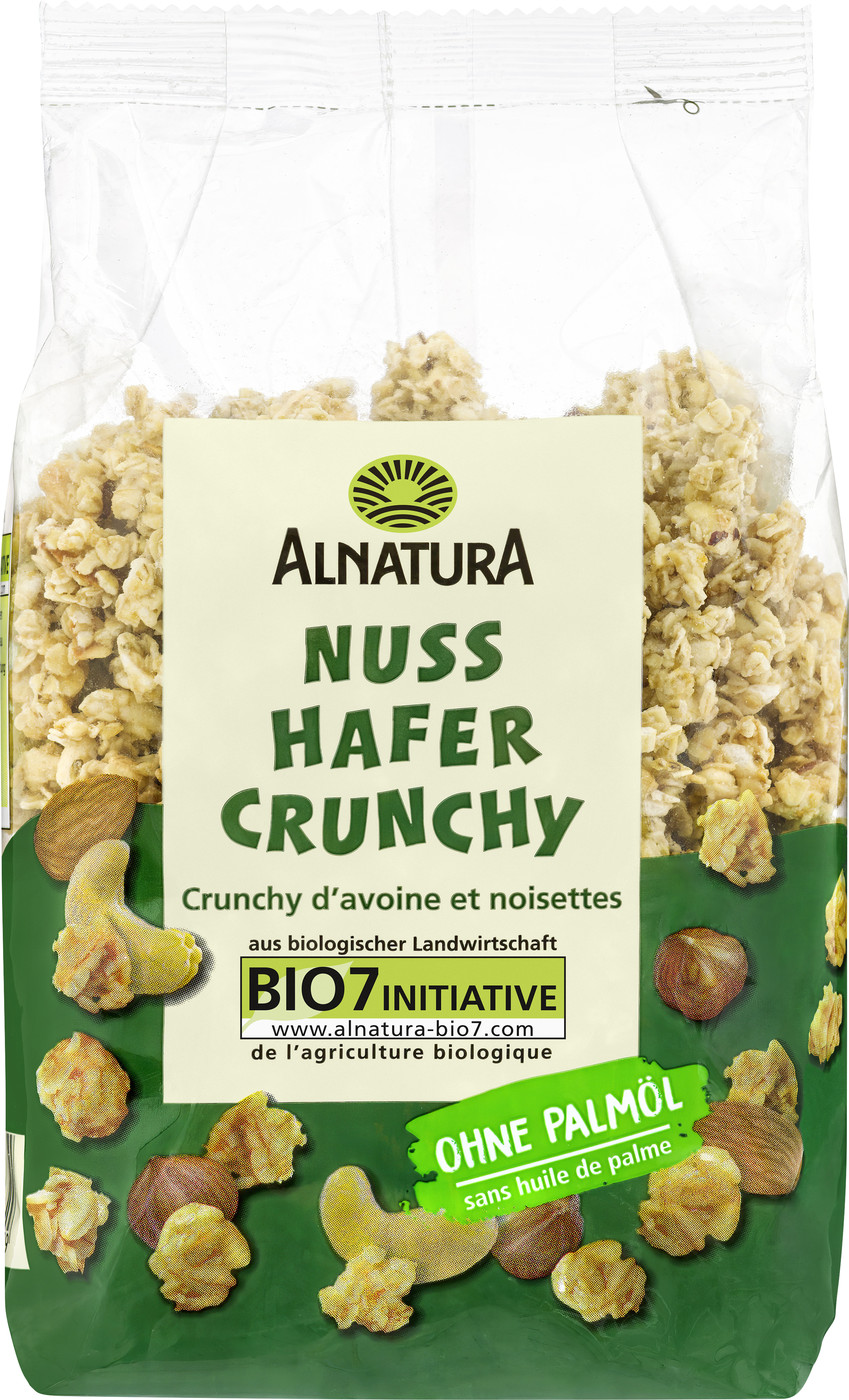 Alnatura Bio Nuss Hafer Crunchy 375G Alnatura Bio Nuss Hafer Crunchy 375G
