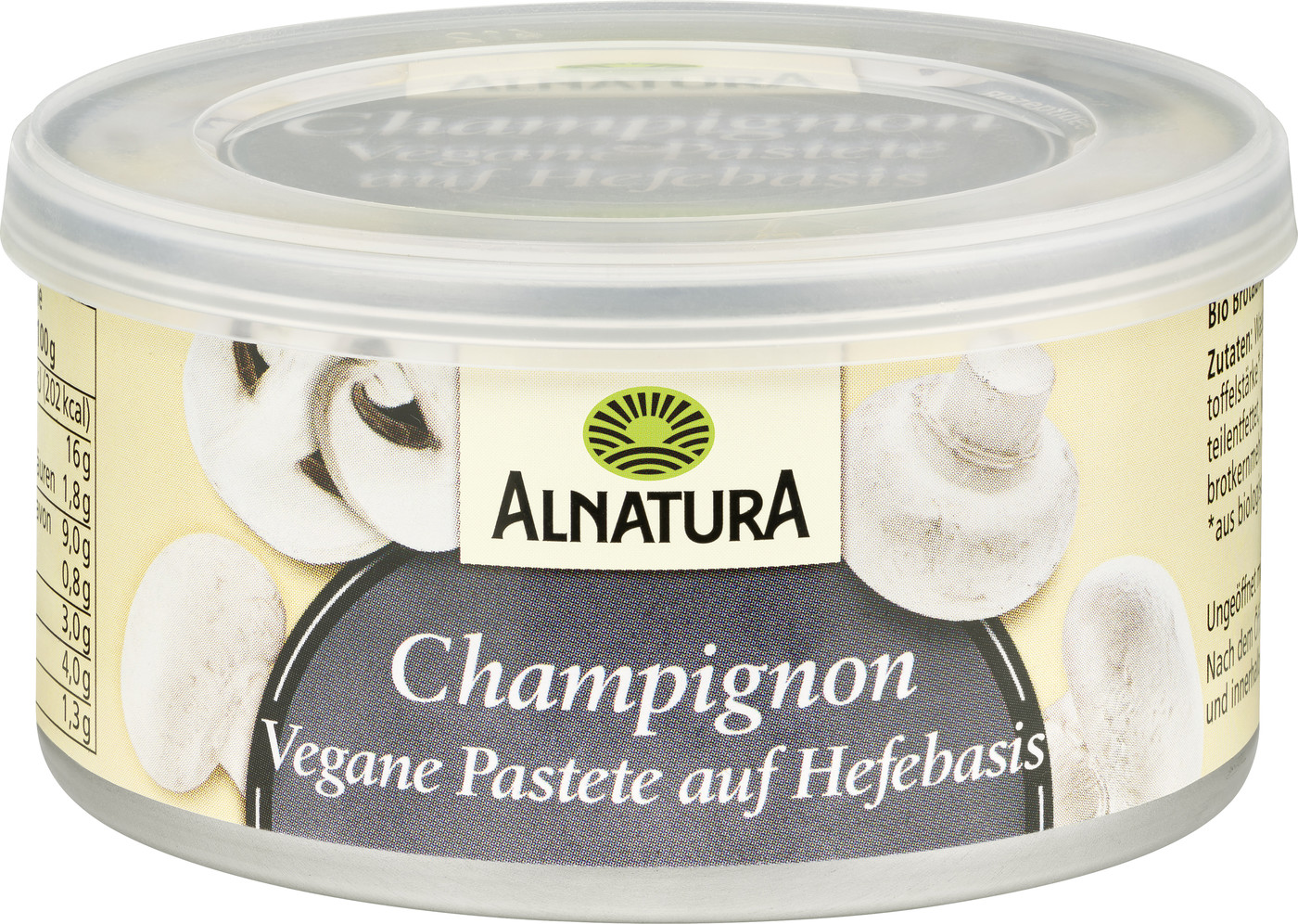 Alnatura Bio Pastete Champignon 125G Alnatura Bio Pastete Champignon 125G