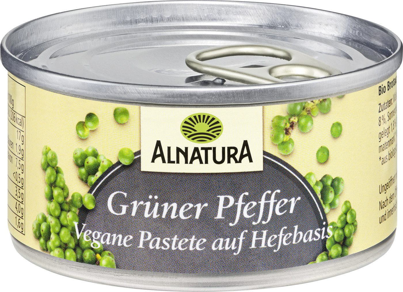 Alnatura Bio Pastete Grüner Pfeffer 125G Alnatura Bio Pastete Grüner Pfeffer 125G