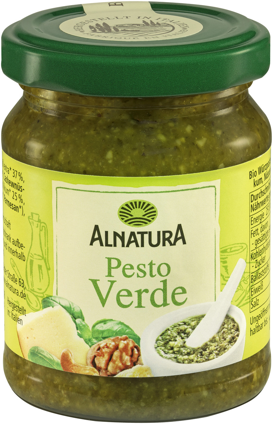 Alnatura Bio Pesto Verde 120G Alnatura Bio Pesto Verde 120G