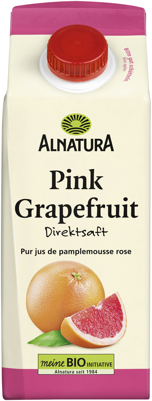 Alnatura Bio Pink Grapefruit Saft 0,75L