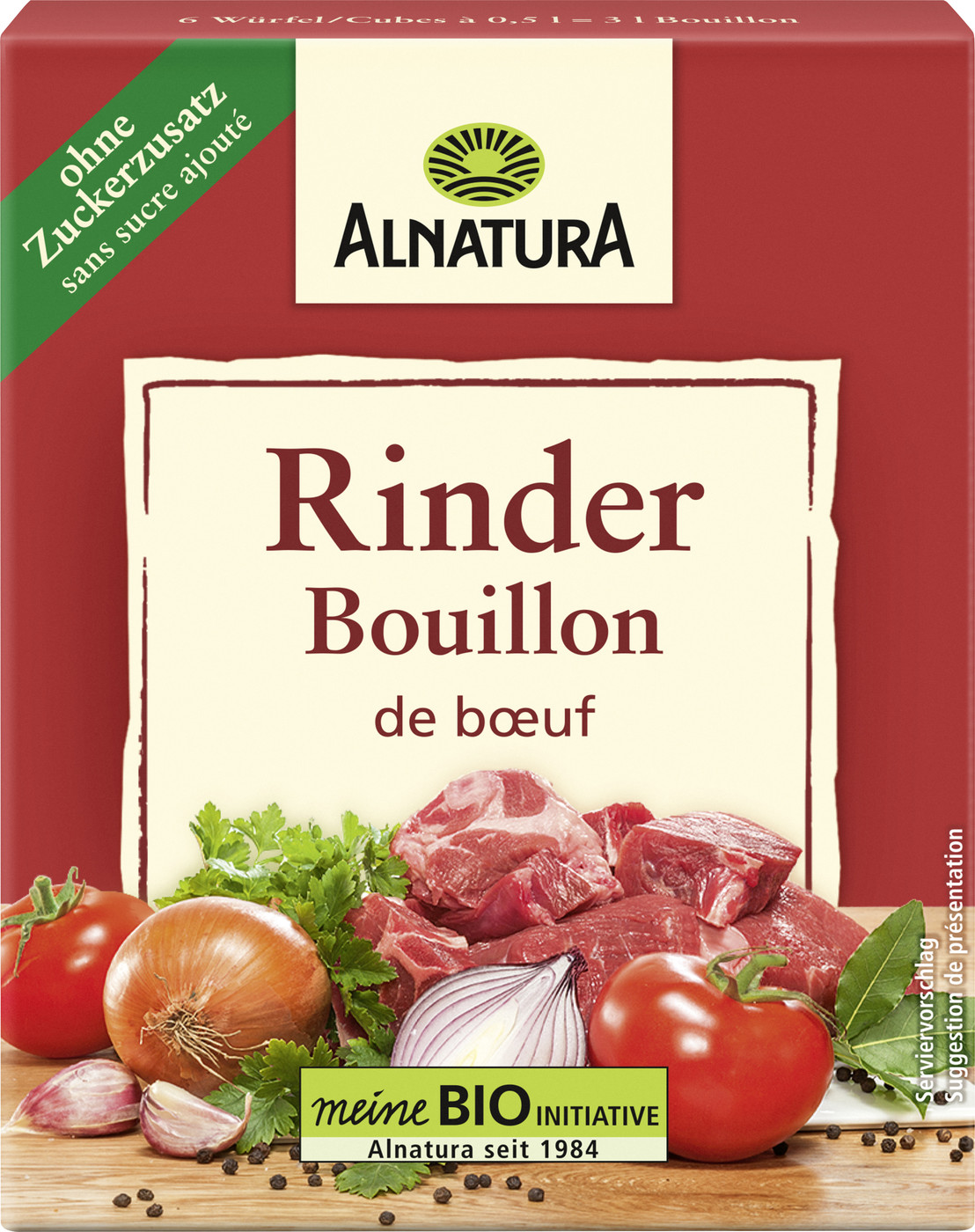 Alnatura Bio Rinder Bouillon 6ST 66G Alnatura Bio Rinder Bouillon 6ST 66G