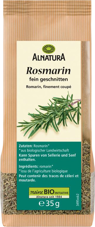 Alnatura Bio Rosmarin gerebelt 35G Alnatura Bio Rosmarin gerebelt 35G