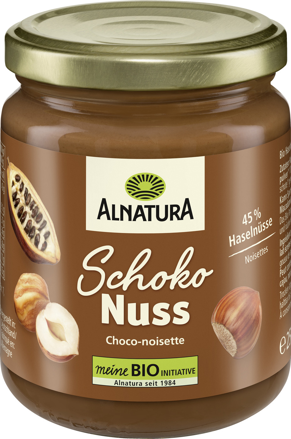 Alnatura Bio Schoko-Nuss 250G