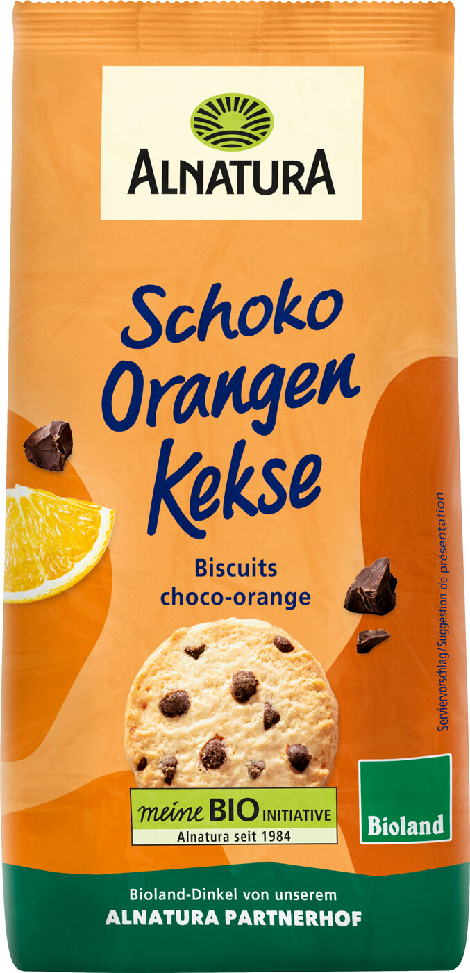 Alnatura Bio Schoko Orangen Kekse 150G