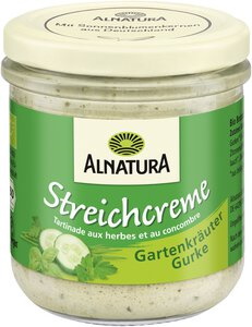 Alnatura Bio Streichcreme Gartenkräuter Gurke 180G