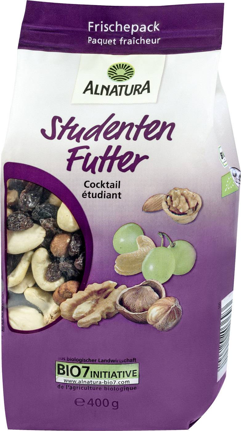 Alnatura Bio Studentenfutter 400G Alnatura Bio Studentenfutter 400G